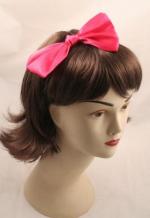 Pink bow hairband